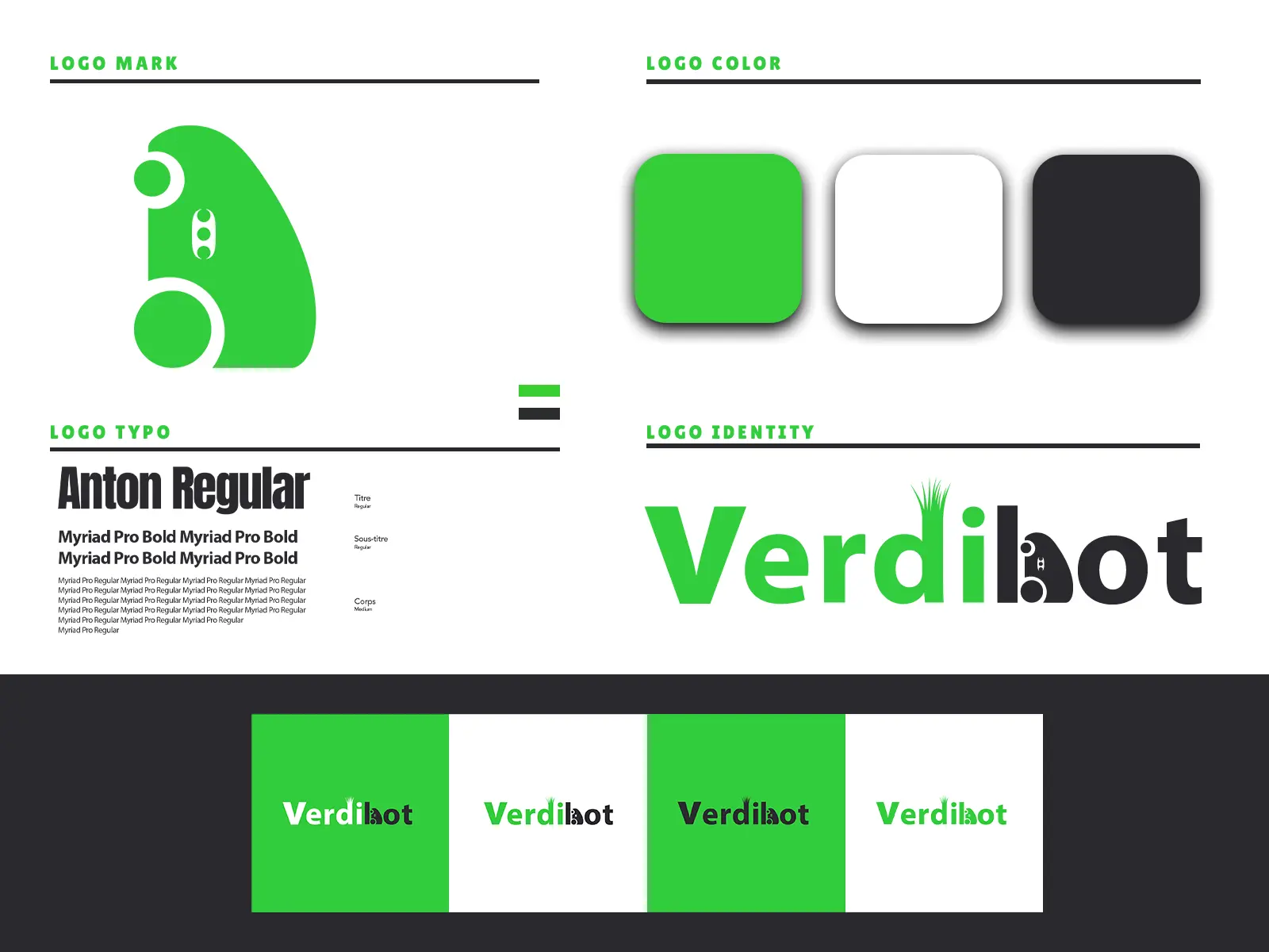 Branding de Verdibot